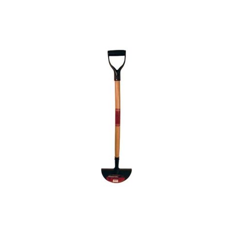 Edger-Half Moon w/Wood handle D grip